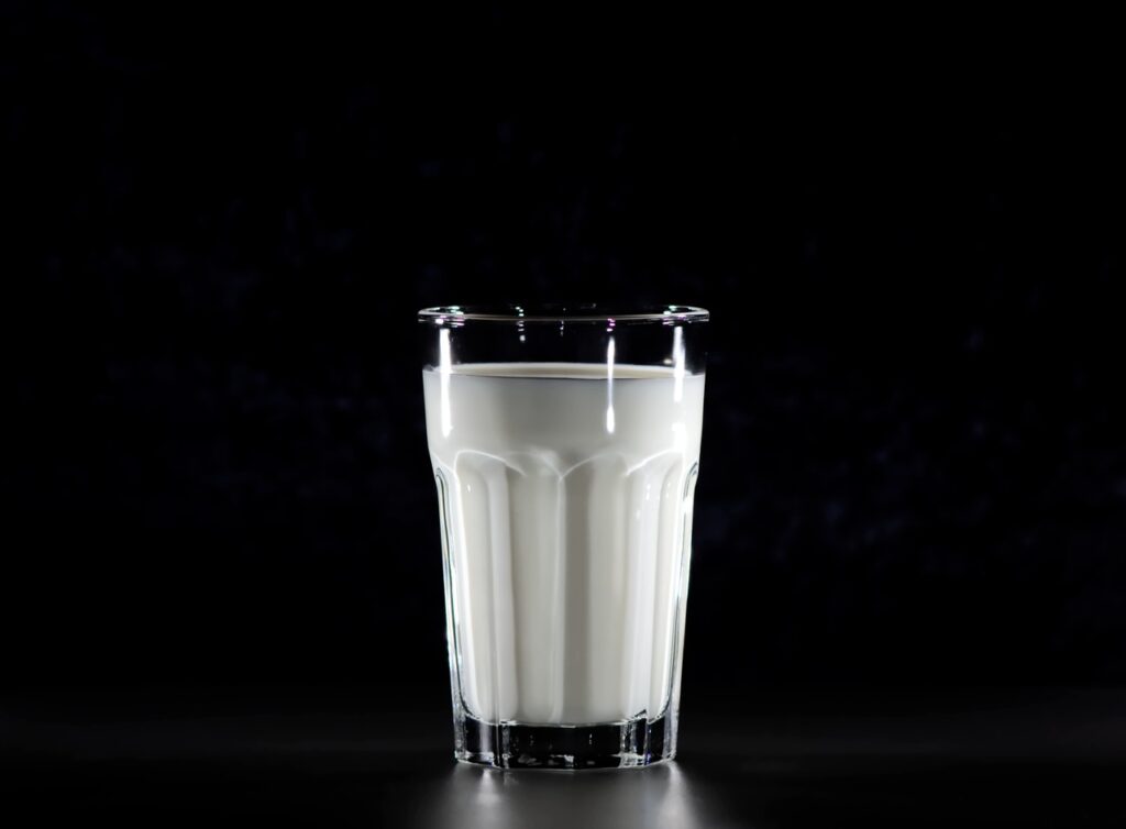 glass of milk